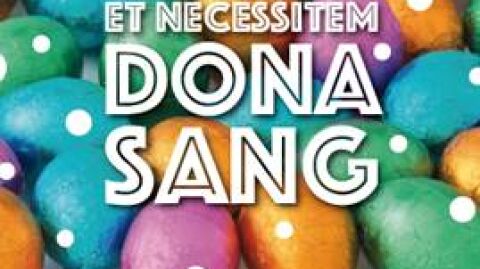 El cartell de la nova campanya del Banc de Sang i Teixits El cartell de la nova campanya del Banc de Sang i Teixits