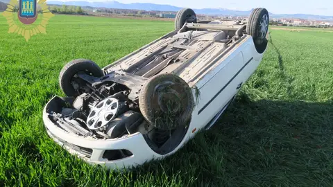 Accidente mortal en un camino de Logroño 9 abril 2022