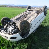 Accidente mortal en un camino de Logroño