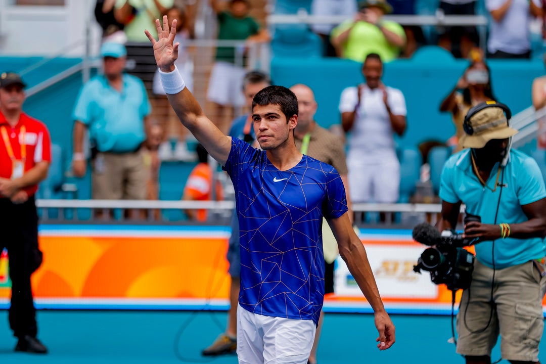 Carlos Alcaraz vuelve en Montecarlo Carlos Alcaraz vuelve en Montecarlo