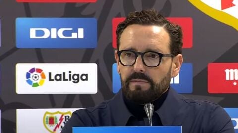 Jos&eacute; Bordal&aacute;s tras el empate ante el Rayo Vallecano