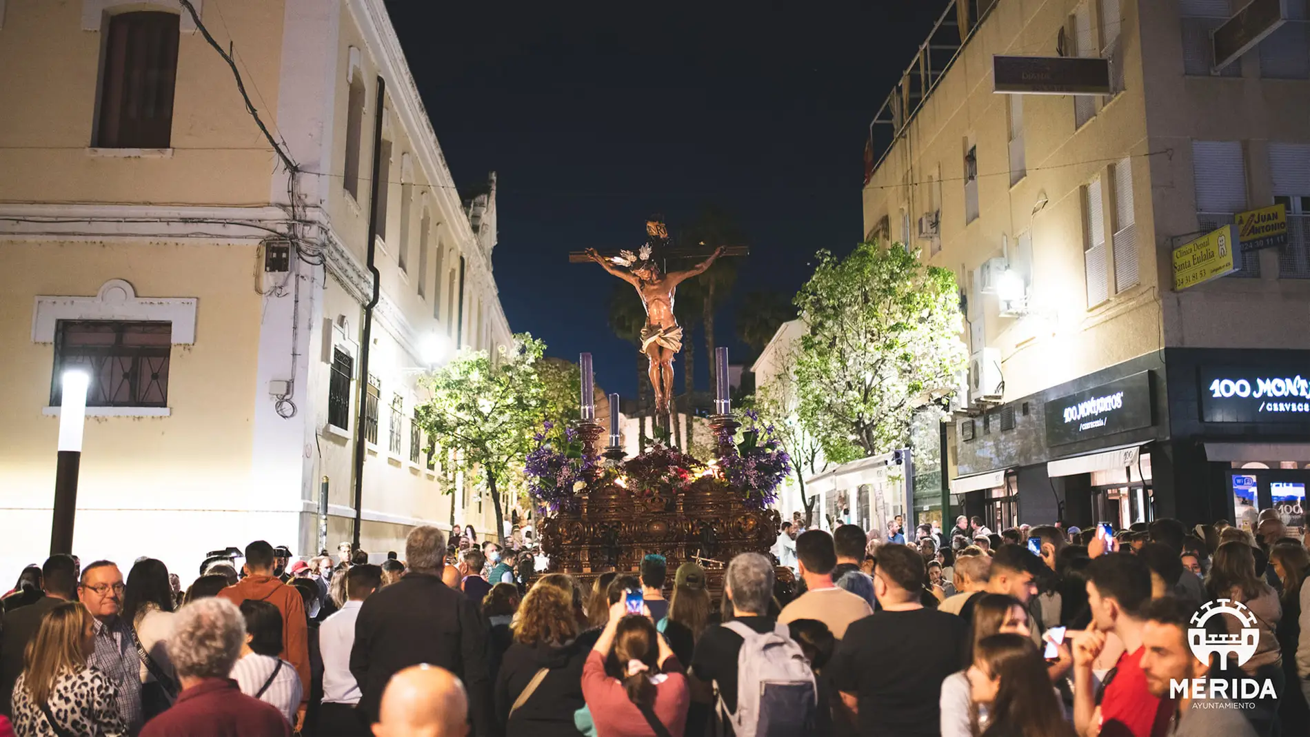 Los datos de esta Semana Santa en Mérida rozan con éxito los del 2019
