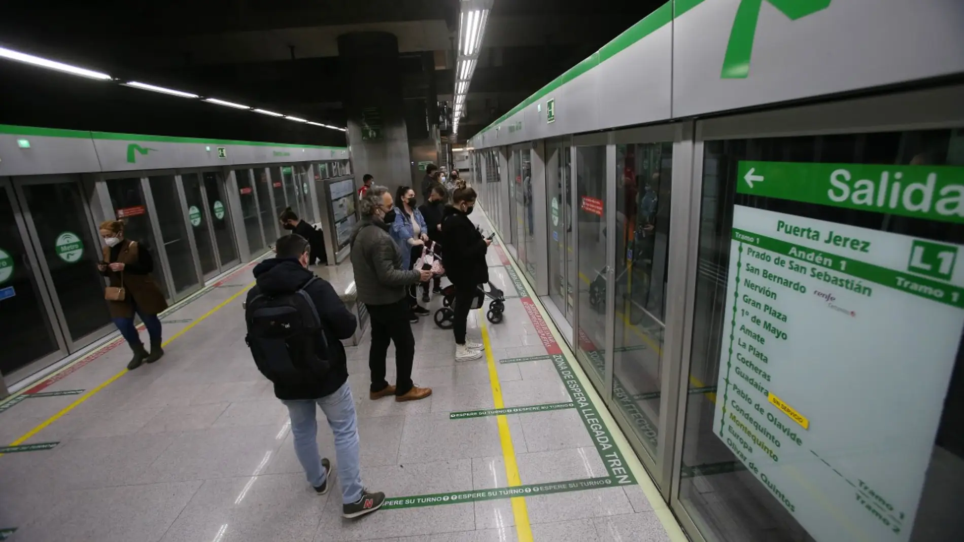 El Metro registra el segundo mejor balance en una Semana Santa desde que se puso en marcha la Línea 1 