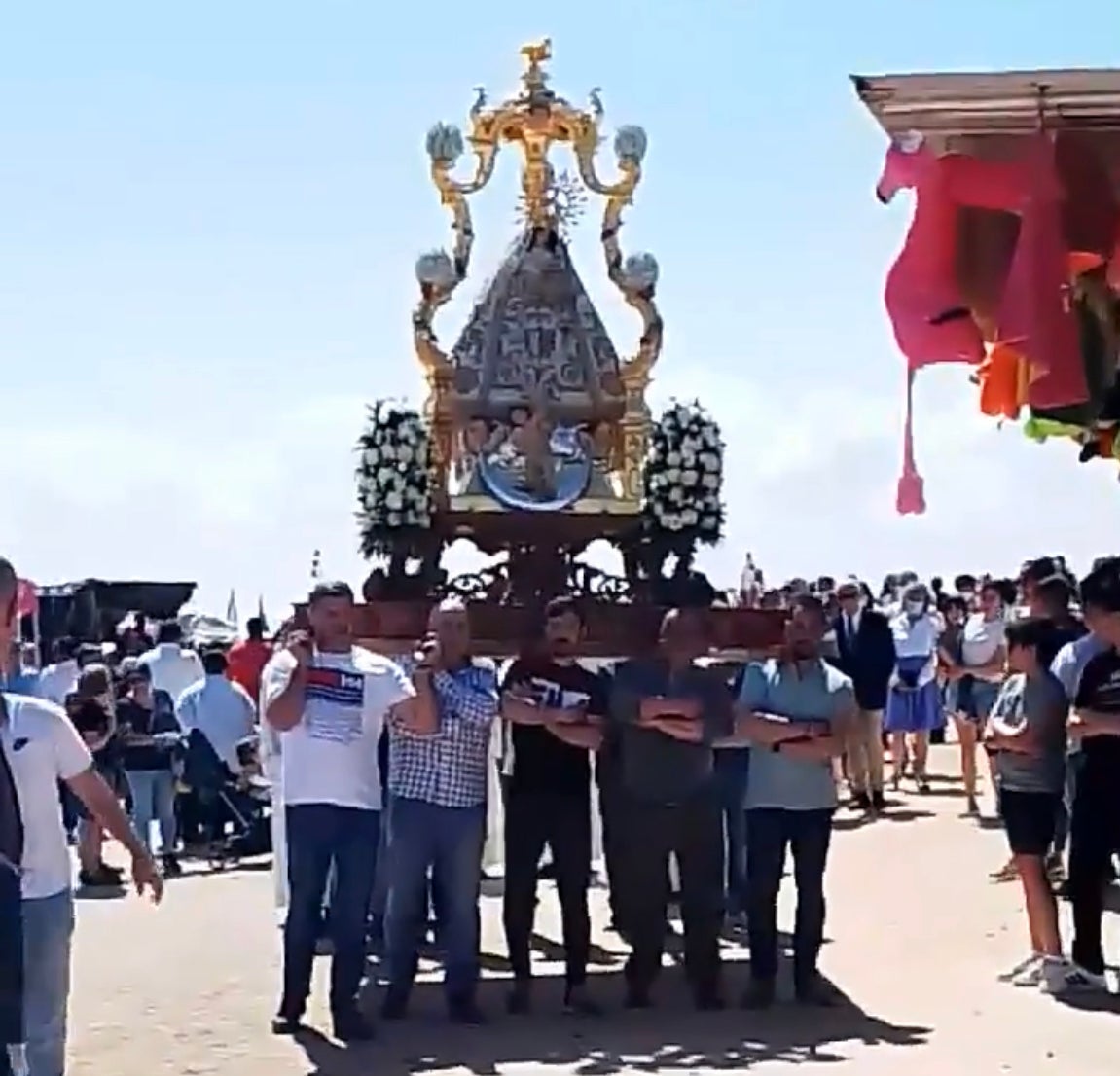 Tras 475 años de historia y devoción, Campo de Criptana renovó el voto con su patrona Tras 475 años de historia y devoción, Campo de Criptana renovó el voto con su patrona