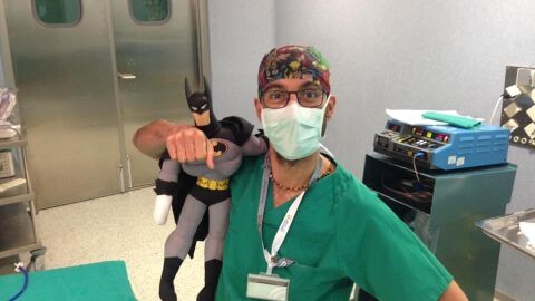 Juanjo Dom&iacute;nguez, doctor en el HUPM