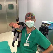 Juanjo Domínguez, doctor en el HUPM Juanjo Domínguez, doctor en el HUPM