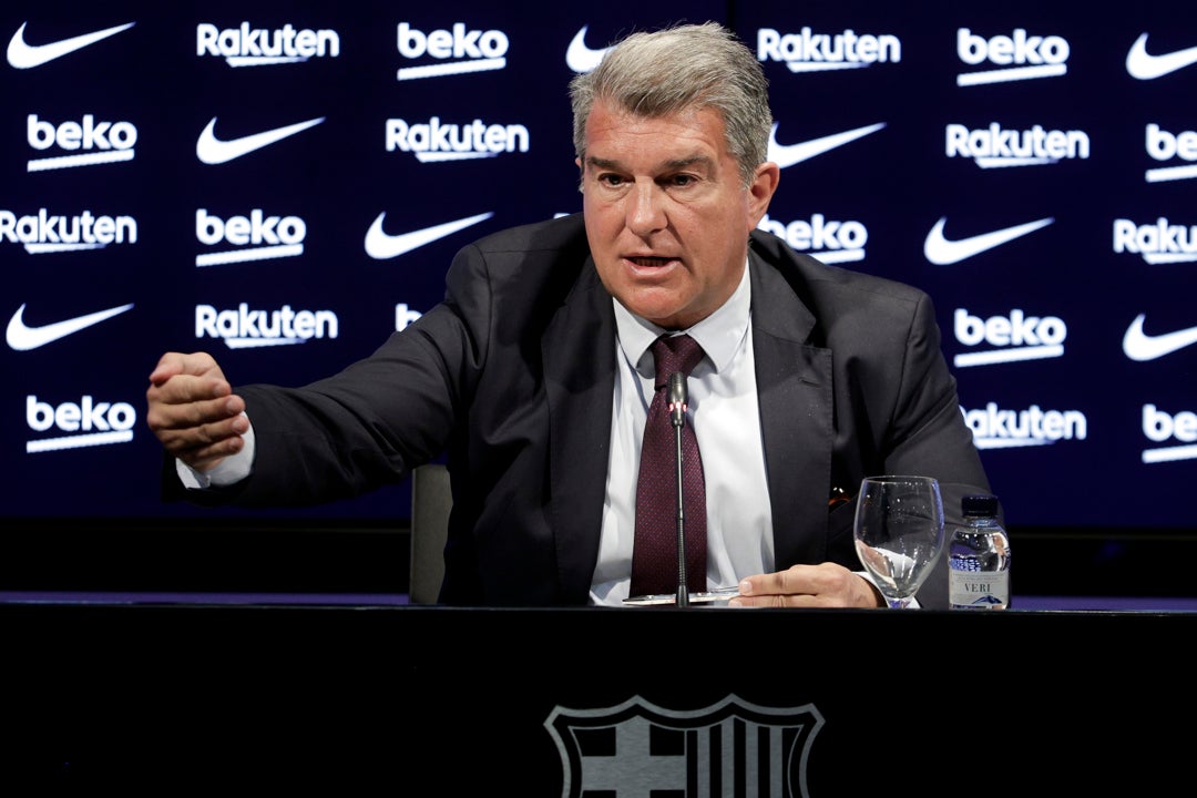 Laporta admite que se desbordaron los mecanismos de control ante el Eintracht Laporta admite que se desbordaron los mecanismos de control ante el Eintracht