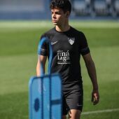 Andrés Caro, Málaga CF