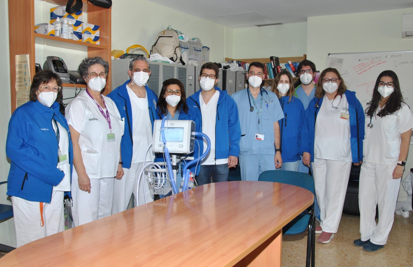 El Servicio de Neumología del Hospital General de Castelló alcanza las 1.000 consultas de Covid grave El Servicio de Neumología del Hospital General de Castelló alcanza las 1.000 consultas de Covid grave