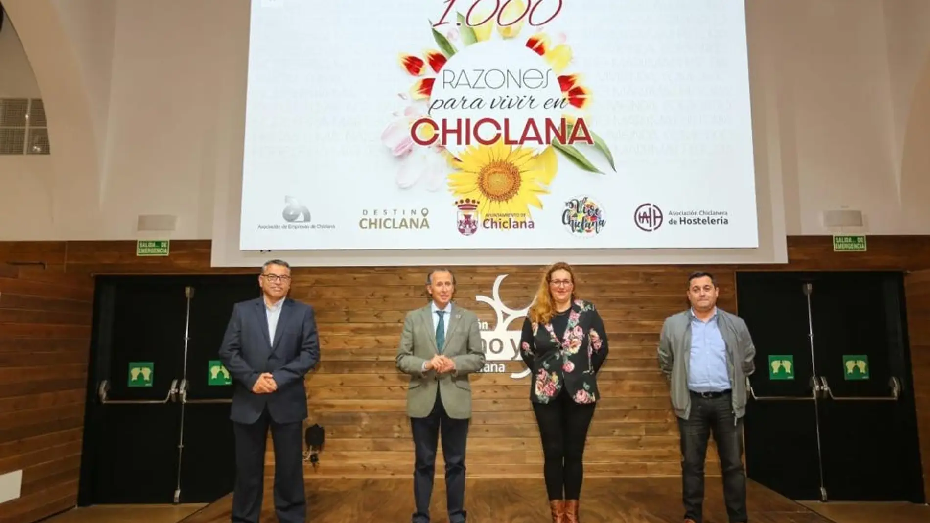 Presentación de la campaña 1000 razones para vivir en Chiclana