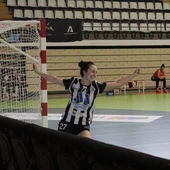 Isa Medeiros, con el Costa del Sol Málaga de balonmano Isa Medeiros, con el Costa del Sol Málaga de balonmano