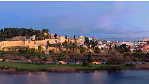 Vista de la Alcazaba de Badajoz Vista de la Alcazaba de Badajoz