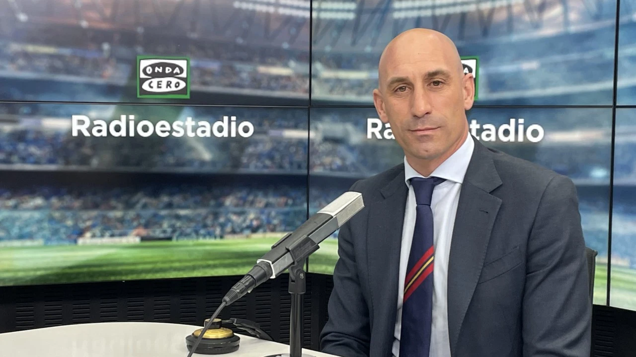 Luis Rubiales, presidente de la RFEF en el estudio 1 de Onda Cero