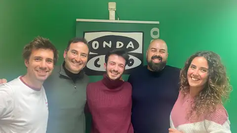 La Brújula de Internet Aitor Plaza, Javier Ábrego, Javier Erro, Víctor Fernández y Laura Azcona