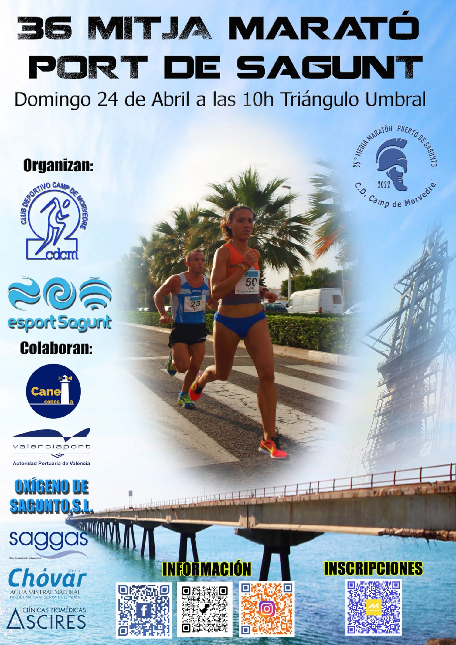 XXXVI edición de la media maratón de Puerto de Sagunto XXXVI edición de la media maratón de Puerto de Sagunto