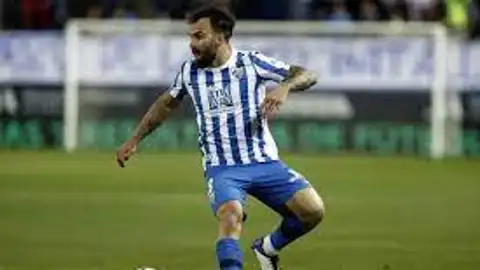 Javi Jiménez, del Málaga CF Javi Jiménez, del Málaga CF