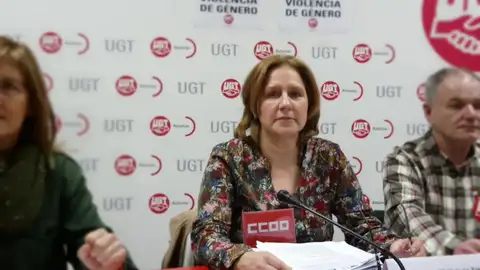 Victoria Zabaleta, responsable de la sección sindical Postal de Asturias de CCOO Victoria Zabaleta, responsable de la sección sindical Postal de Asturias de CCOO