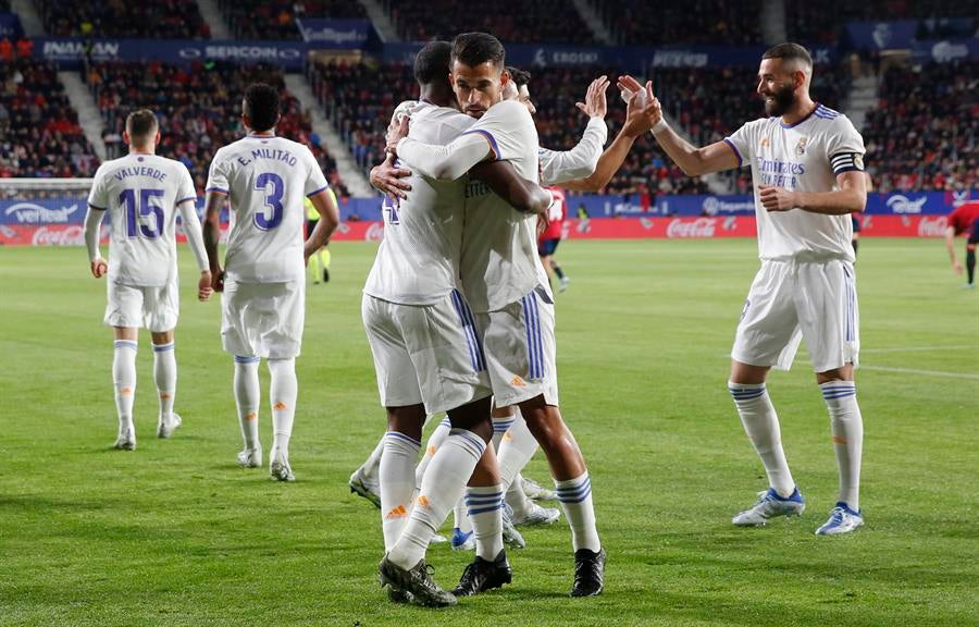 El Real Madrid se impone a Osasuna con el plan B de Ancelotti El Real Madrid se impone a Osasuna con el plan B de Ancelotti