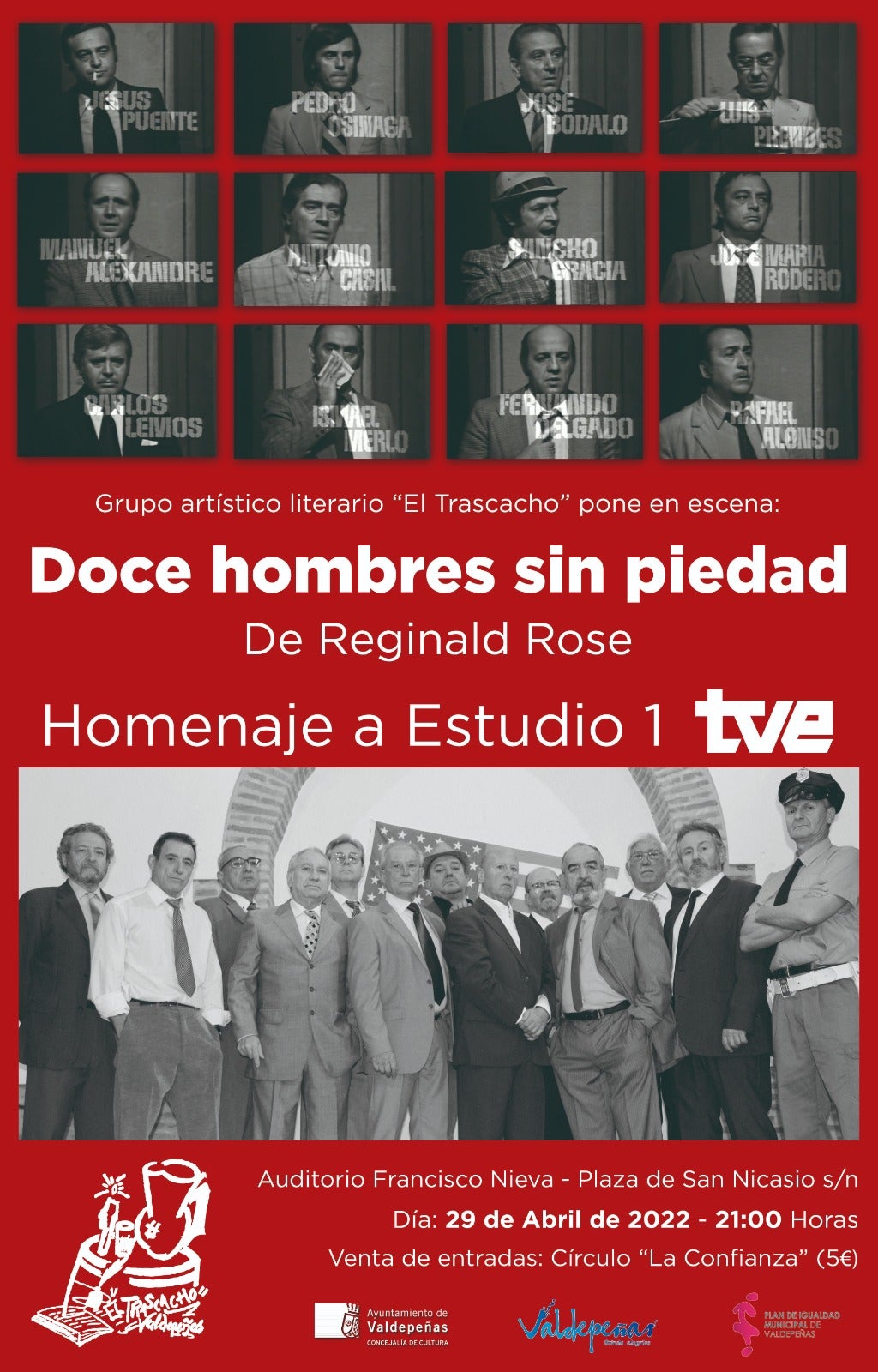 El Trascacho rinde homenaje a Estudio 1 con una obra mítica El Trascacho rinde homenaje a Estudio 1 con una obra mítica