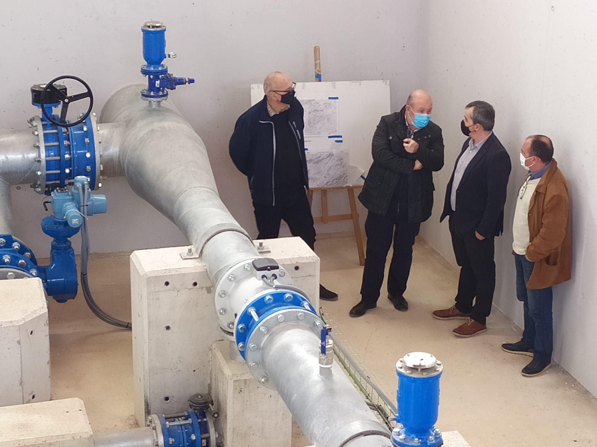 Satisfacción entre los regantes del Jucar-Vinalopó por la finalización de las obras del post trasvase en la margen derecha Satisfacción entre los regantes del Jucar-Vinalopó por la finalización de las obras del post trasvase en la margen derecha