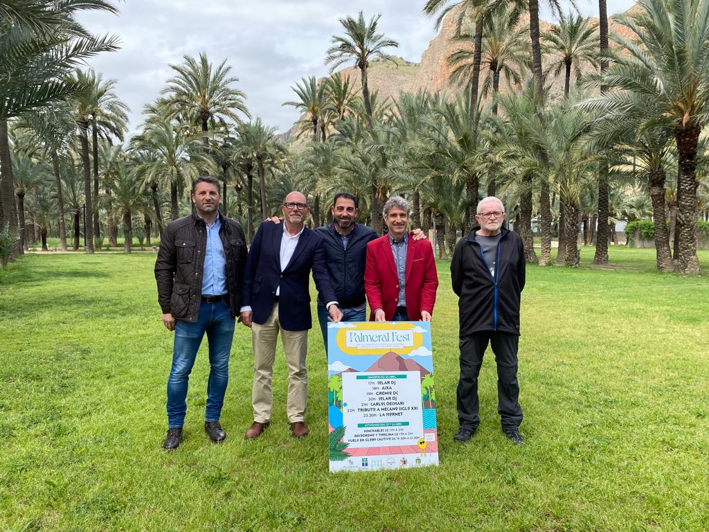 Orihuela vibrará este fin de semana al ritmo del “Palmeral Fest” primera edición Orihuela vibrará este fin de semana al ritmo del “Palmeral Fest” primera edición