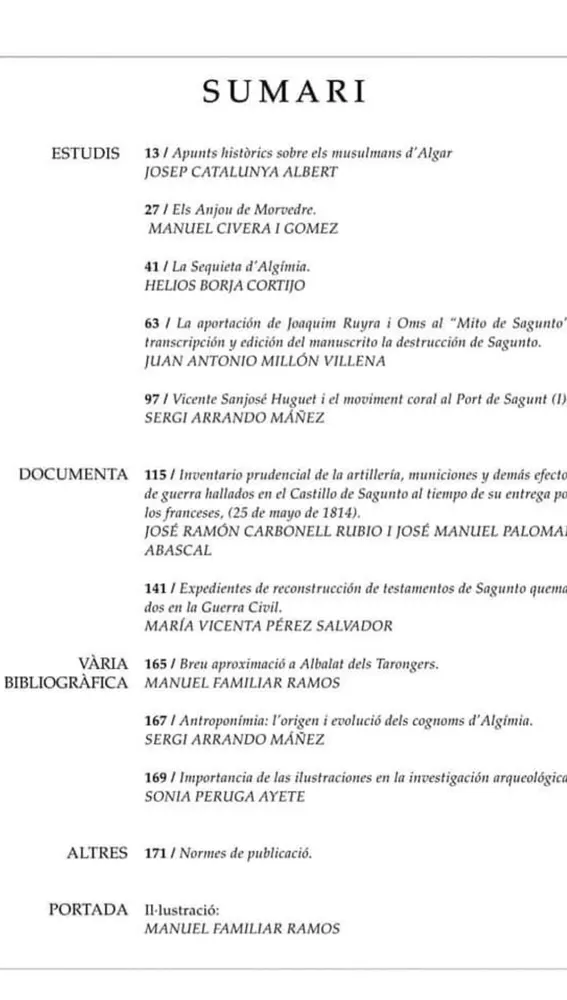 sumario braçal sagunto sumario braçal sagunto