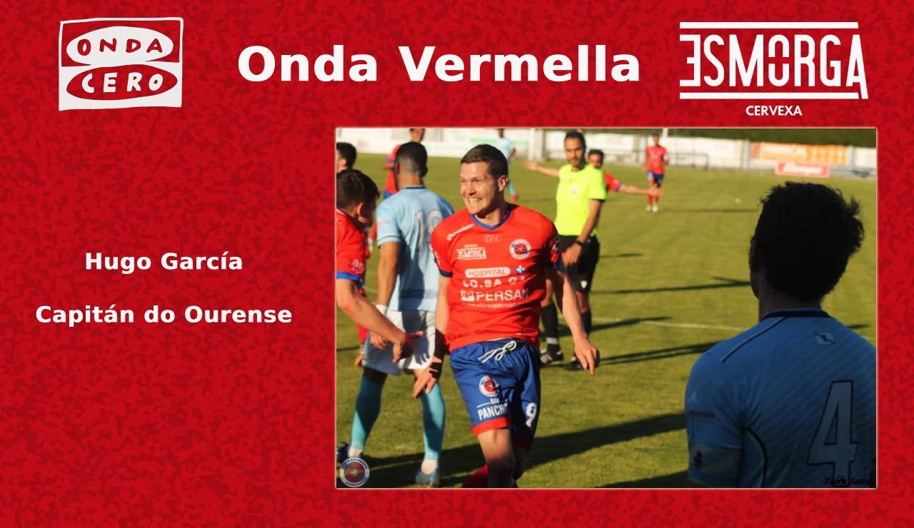 Conversa con Hugo García, capitán do Ourense Conversa con Hugo García, capitán do Ourense