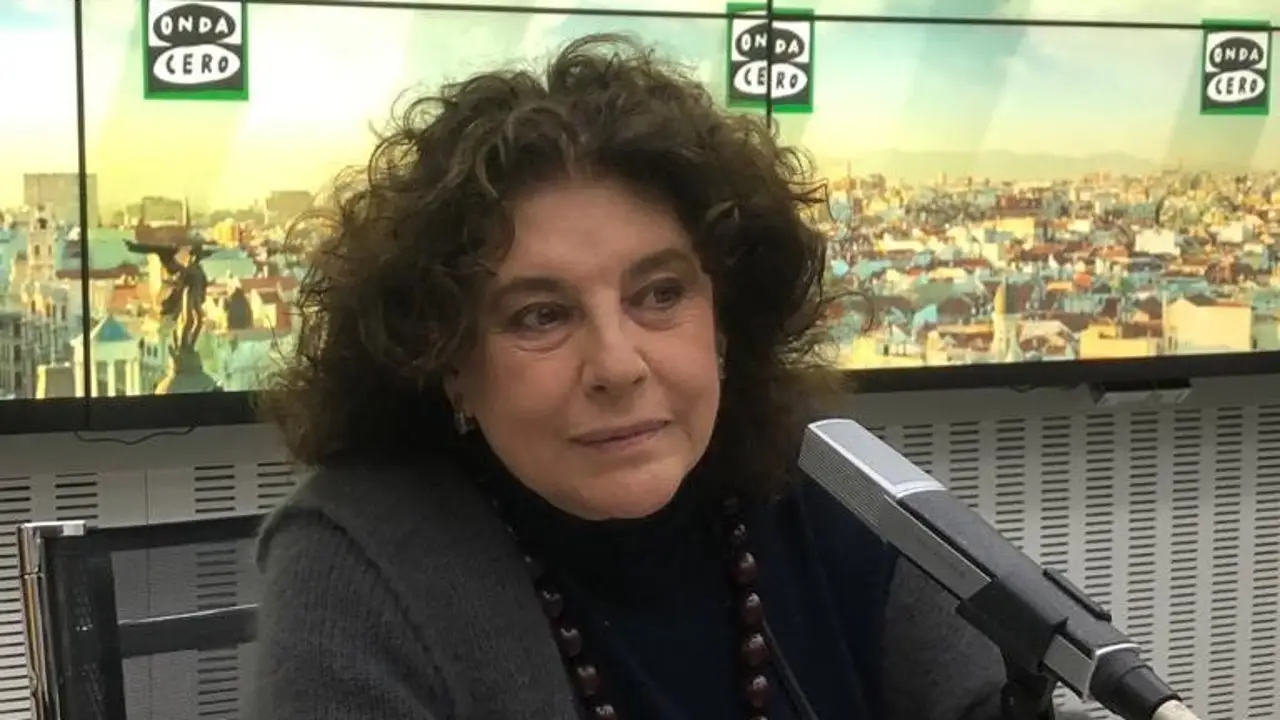Charo López en el estudio de Onda Cero Madrid Charo López en el estudio de Onda Cero Madrid