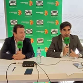 José Miguel López Catalán y Ángel Haro. José Miguel López Catalán y Ángel Haro.