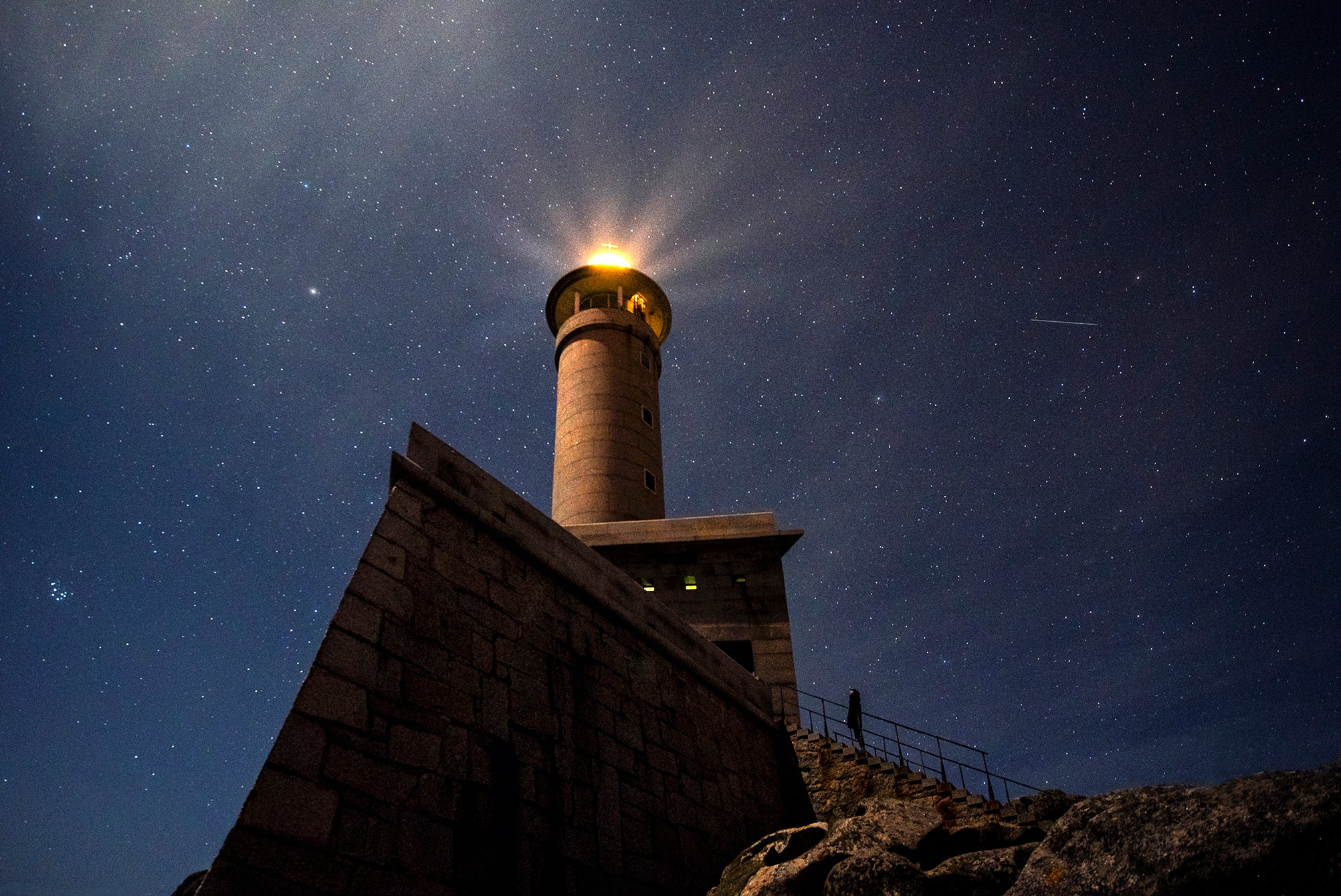 SuperFoto en el Faro de Punta Nariga (Malpica) SuperFoto en el Faro de Punta Nariga (Malpica)