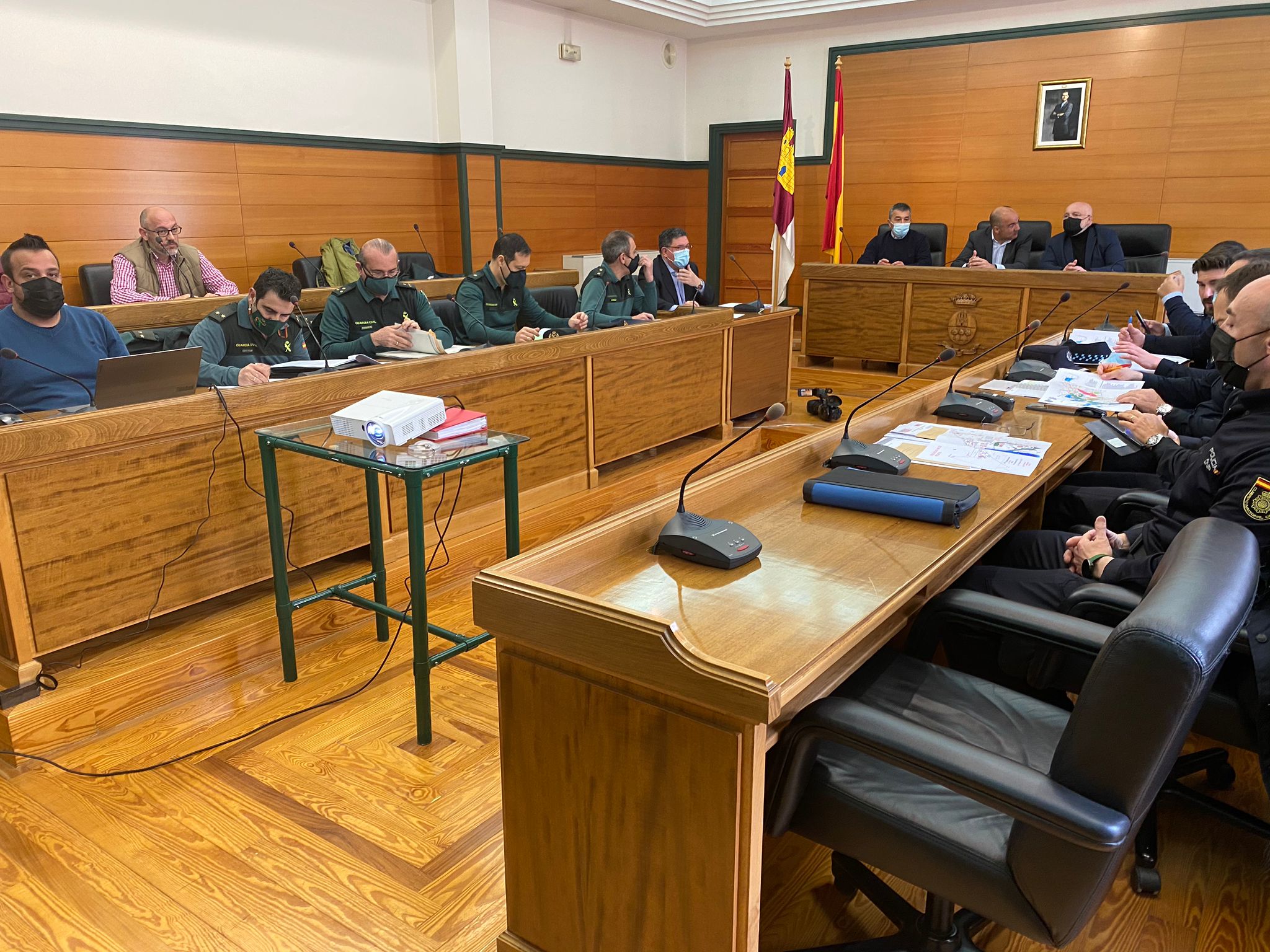 Junta Local de Seguridad en Villarrobledo ante la celebración del Viñarock Junta Local de Seguridad en Villarrobledo ante la celebración del Viñarock