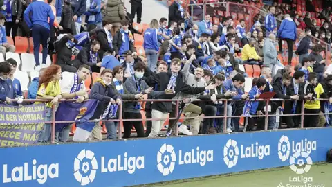 Aficionados del Real Oviedo en Lezama Aficionados del Real Oviedo en Lezama
