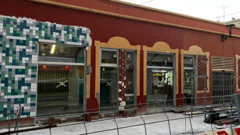 Estado de las obras del Mercado de Carolinas Estado de las obras del Mercado de Carolinas