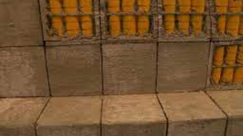 Celdas del almac&eacute;n de El Cabril