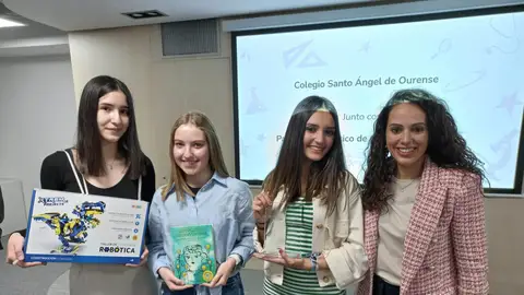 Tres alumnas ourensás primeiro premio nun concurso nacional de ideas innovadoras Tres alumnas ourensás primeiro premio nun concurso nacional de ideas innovadoras