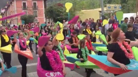 Desfile del Descenso del Pilo&ntilde;a
