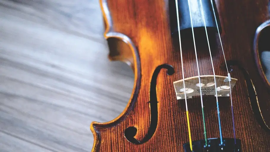 violín Imagen de archivo de violín
