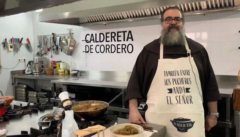 Fray Ángel Ramón: "Los frailes mojan "sopas" y dejan los platos relucientes" Fray Ángel Ramón: "Los frailes mojan "sopas" y dejan los platos relucientes"