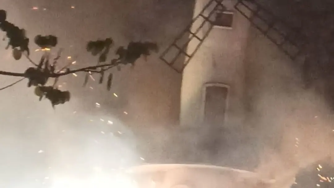 La falle en medio del fuego La falle en medio del fuego