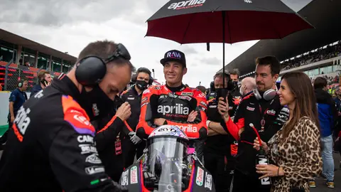 El piloto español, Aleix Espargaró El piloto español, Aleix Espargaró