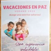 Cartel de "Vacaciones en paz"