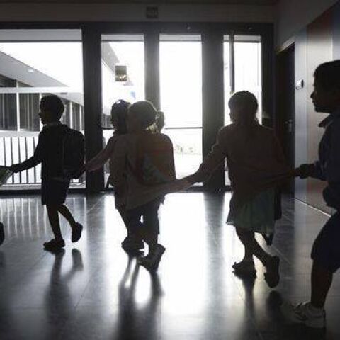 Niños en el colegio