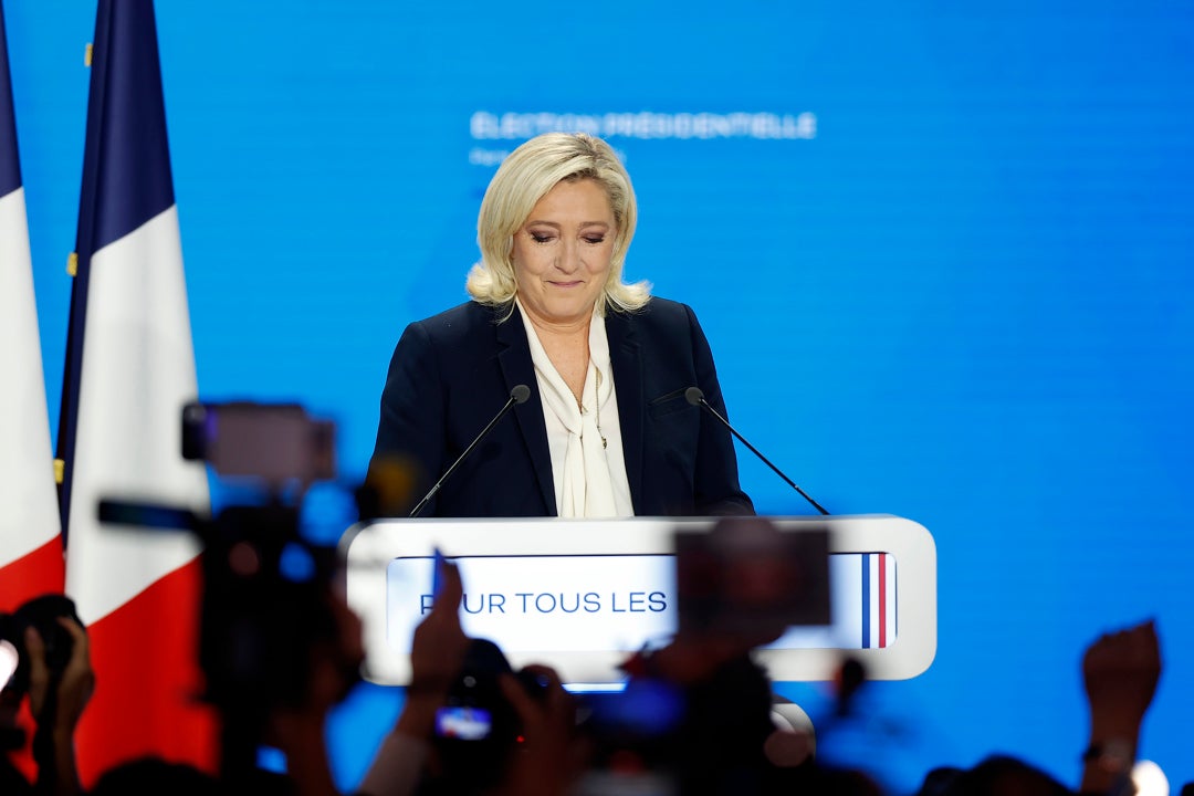 Elecciones Francia: Le Pen proclama que la batalla sigue en las legislativas y que no abandonará a los franceses Elecciones Francia: Le Pen proclama que la batalla sigue en las legislativas y que no abandonará a los franceses