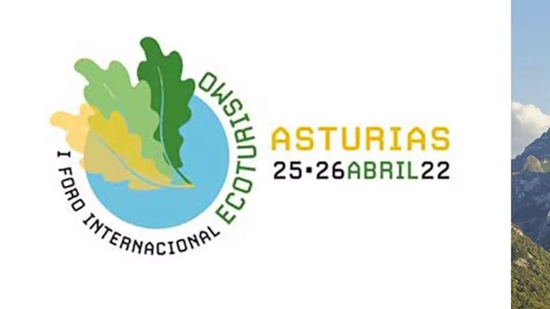 Imagen promocional del Foro Internacional de Ecoturismo en Cangas de Onís