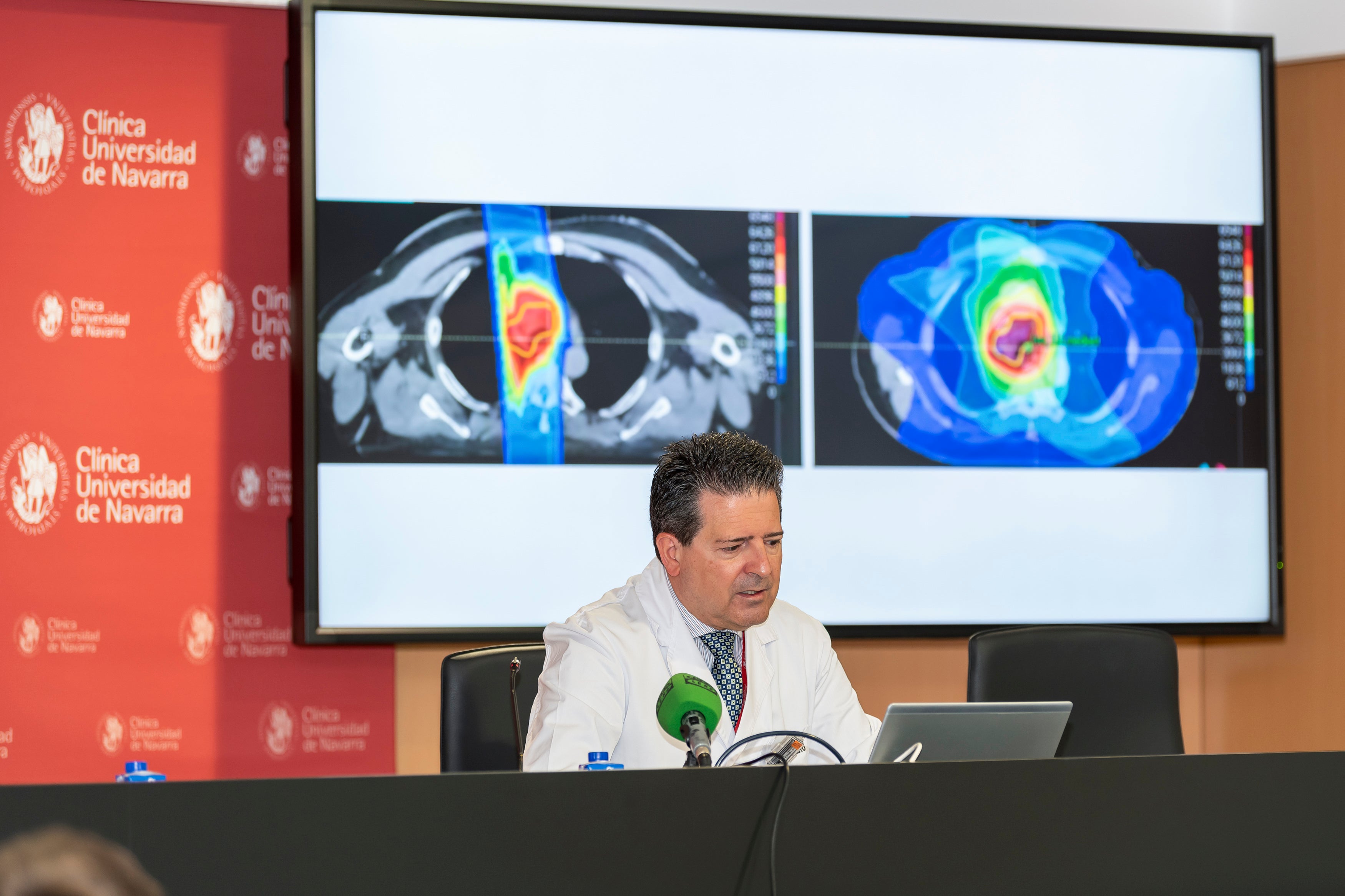 Javier Aristu: "La protonterapia evita la irradiación de los tejidos sanos" Javier Aristu: "La protonterapia evita la irradiación de los tejidos sanos"
