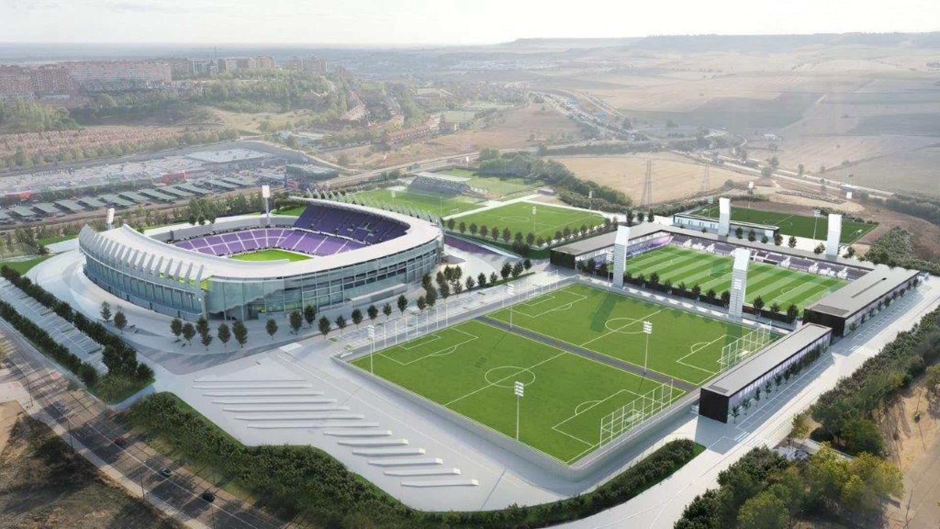Así será la nueva Ciudad Deportiva del Real Valladolid Así será la nueva Ciudad Deportiva del Real Valladolid