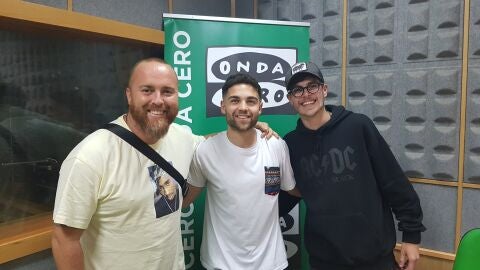 Sergio Guill&eacute;n, Pedro P&aacute;ez y Chano Rodr&iacute;guez.