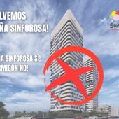 La oposición lanza en Torrevieja una campaña para intentar evitar la construcción de dos torres