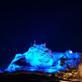 El castillo de Santa Bárbara se iluminará con el color azul de la bandera de la Unión Europea