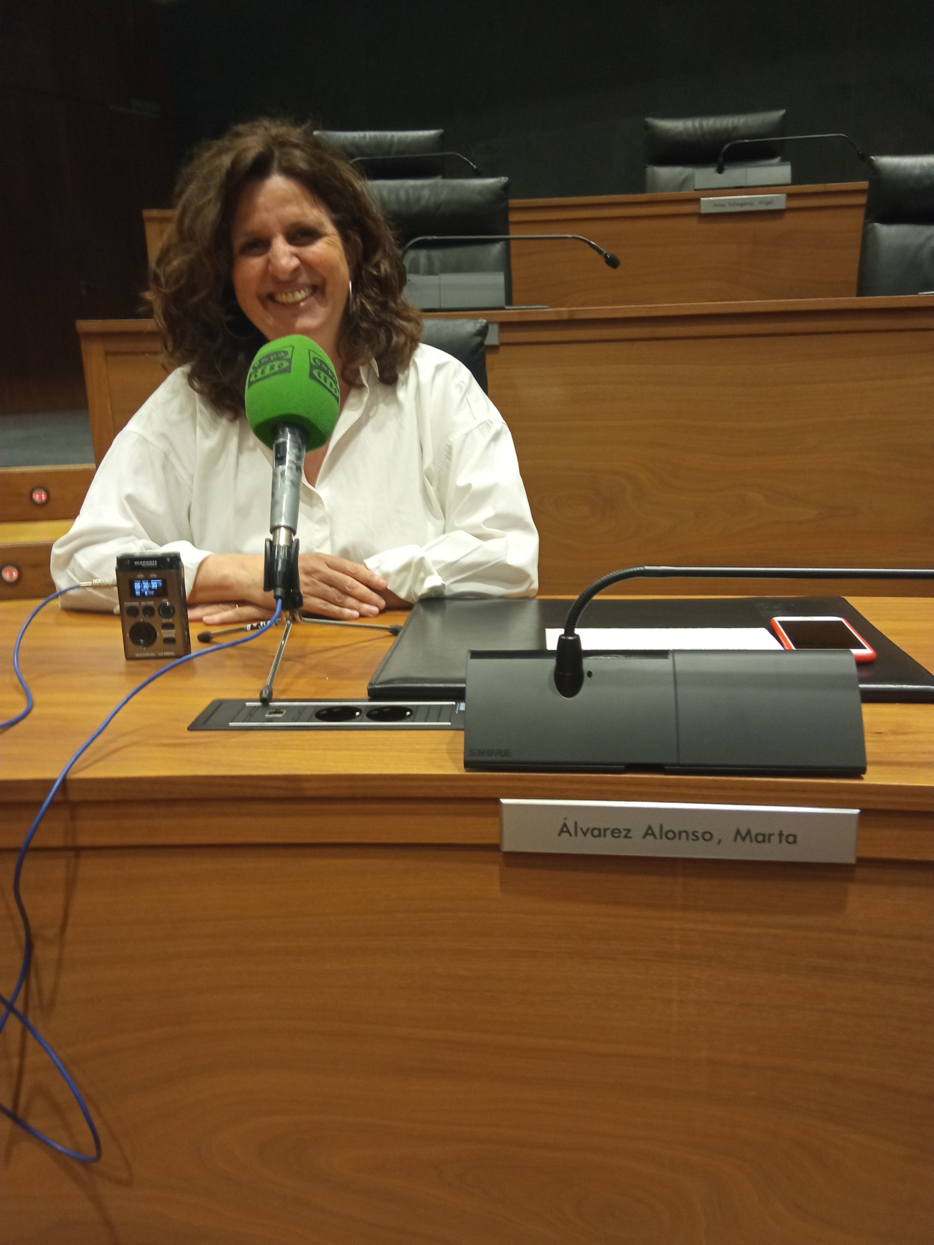 Marta Álvarez: “Me iría de juerga loca con Blanca Regulez” Marta Álvarez: “Me iría de juerga loca con Blanca Regulez”